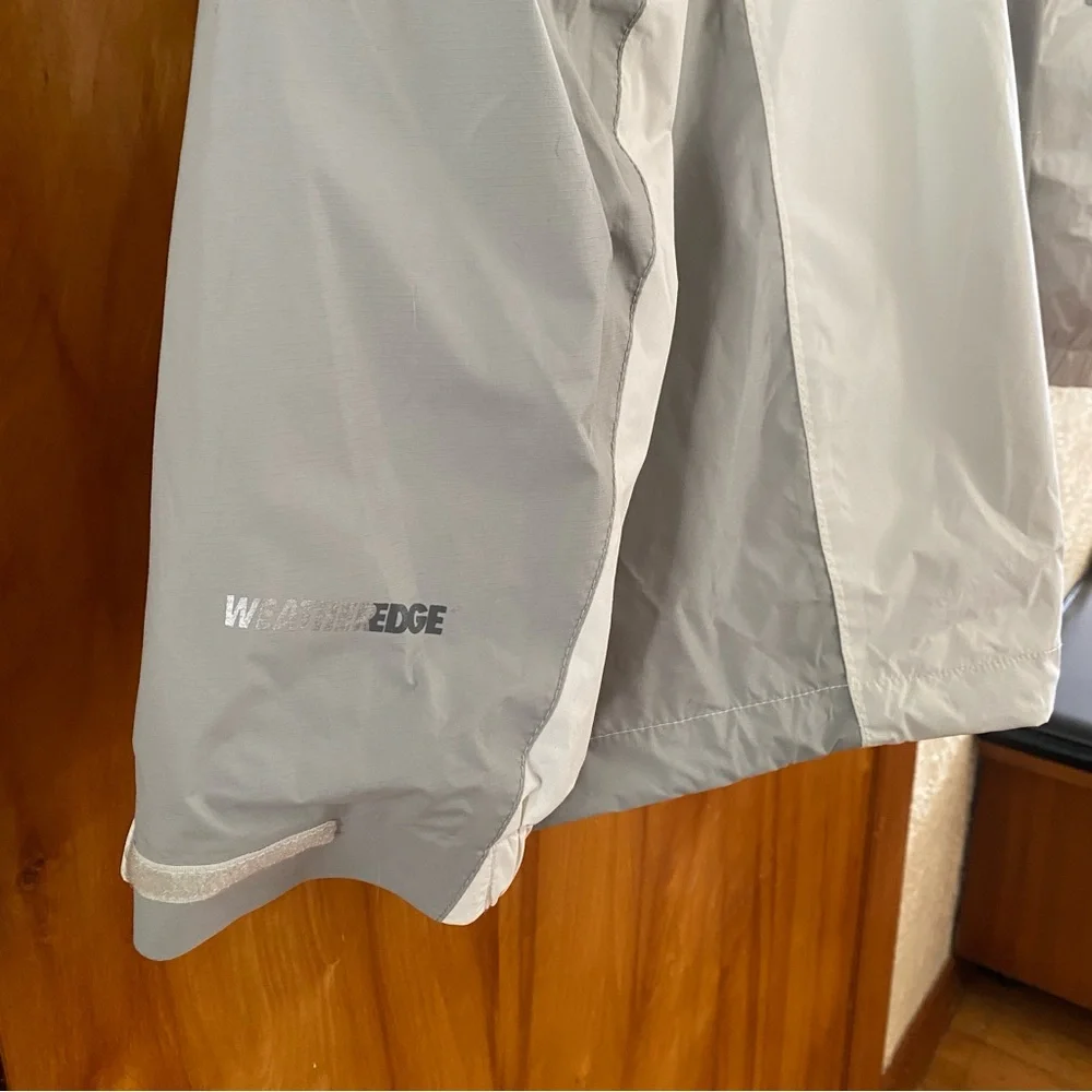 Eddie Bauer NWT WeatherEdge Jacket Mid Weight Shell White Gray Women’s XXL - Picture 9 of 16